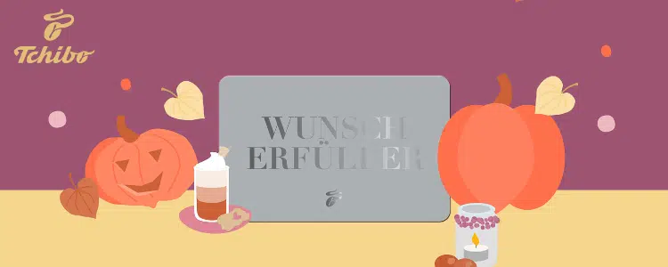 Herbstgewinnspiel von Tchibo; Gutschein gewinnen