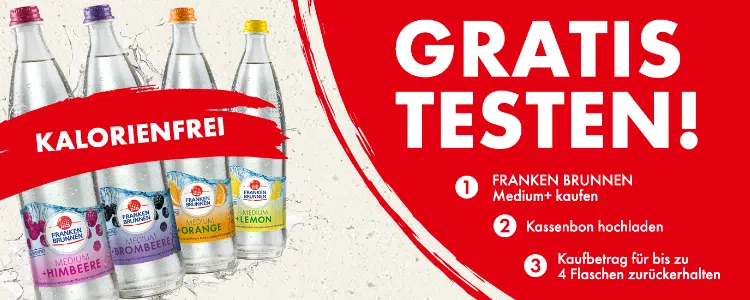 Franken Brunnen Medium+ gratis testen