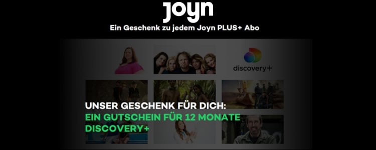 discovery+ gratis Joyn PLUS+
