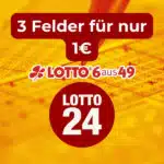 3 Felder Lotto für 1€