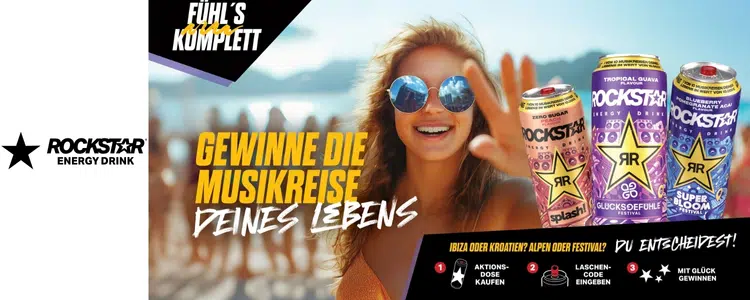 Rockstar Energy-Gewinnspiel Musikreise
