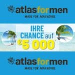 Atlas For Men verlost 5.000 Euro Inselträume