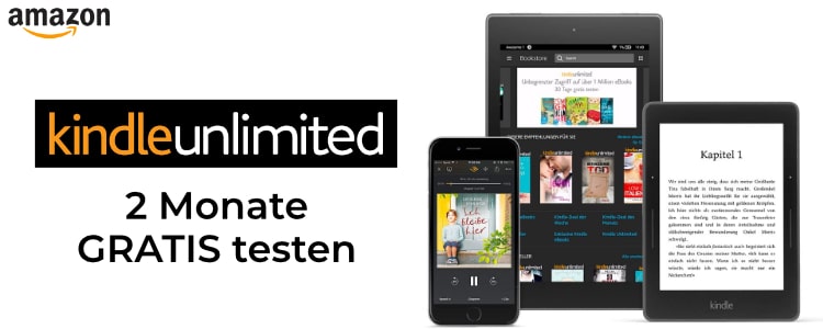 Amazon.de Kindle Unlimited gratis testen