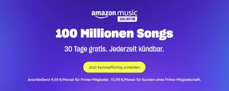 Amazon Music Unlimited Aktionscode Bestandskunden 2021 Amazon Music Unlimited testen: jetzt bis zu 5 Monate gratis sichern