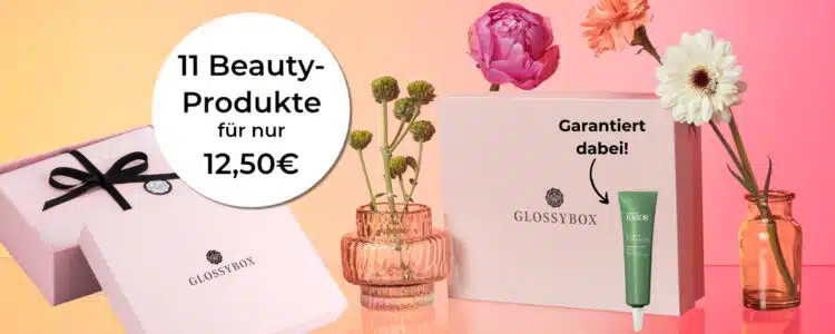 Glossybox gratis Box; Gutschein; Mai