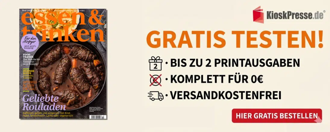 Kioskpresse essen & trinken