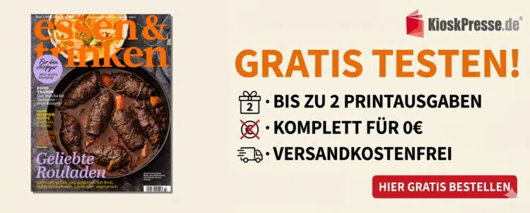 Kioskpresse essen & trinken