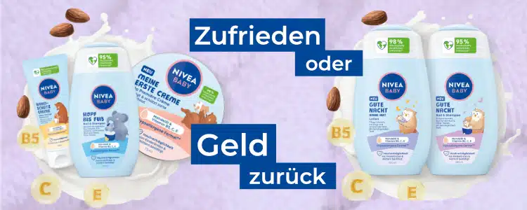 NIVEA Baby-Produkte gratis testen