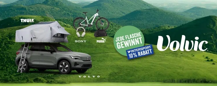 Volvic Gewinnspiel 2025 Jede Flasche gewinnt
