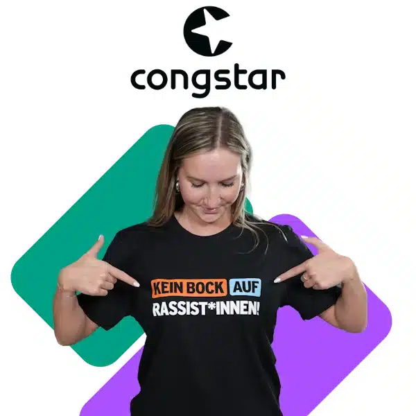 Gratis T Shirt von Congstar (S XL) ohne Versandkosten!
