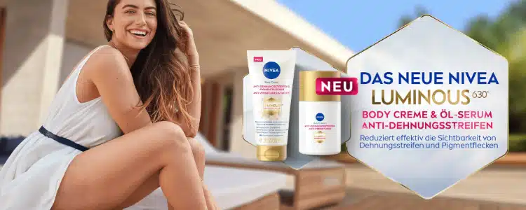 NIVEA Luminous gratis testen