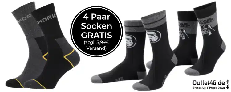 Outlet46 gratis Socken