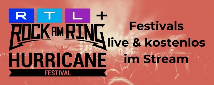 Festivals auf RTL+ kostenlos streamen