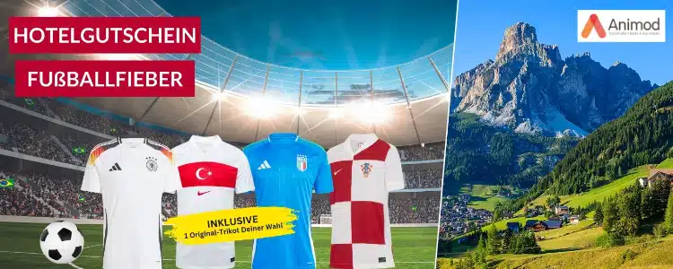 Animod Hotelgutschein + gratis Trikot
