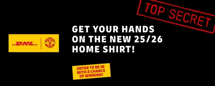 DHL-Gewinnspiel Manchester United Trikot
