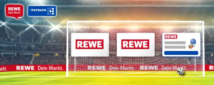 REWE Torwandschießen; Payback-Coupons erspielen