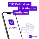11€ Guthaben bei payzy