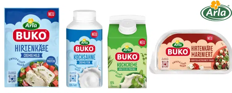 Produkte von Arla Buko