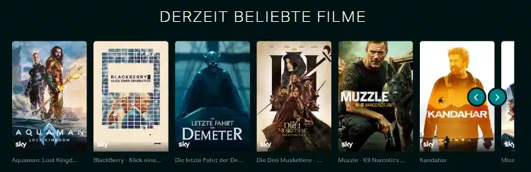 Filme bei WOW