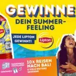 Lipton Gewinnspiel Bali-Reise