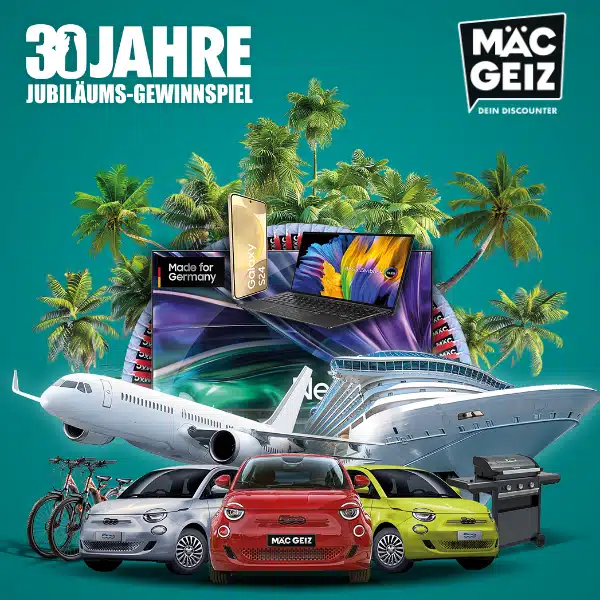 Mäc Geiz Gewinnspiel 30 Jahre Mäc Geiz