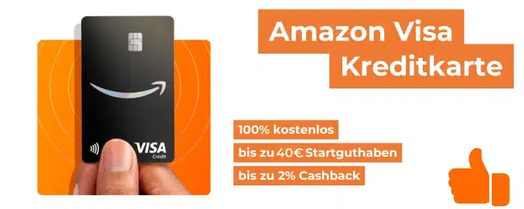 Amazon Kreditkarte mit Startguthaben