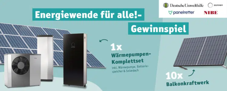 Deutsche Umwelthilfe-Gewinnspiel