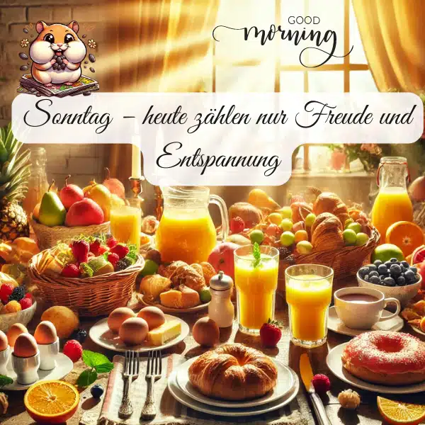 Kostenlose Sonntagsgrüße & Bilder für WhatsApp