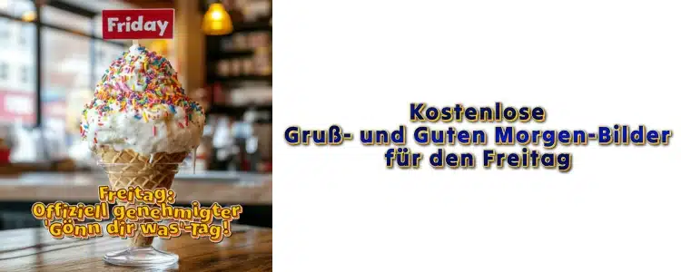 Kostenlose Gruß- und Guten Morgen-Bilder für den Freitag