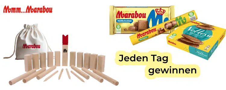 Marabou-Gewinnspiel; Wikinger-Schach; Marabou-Pakete