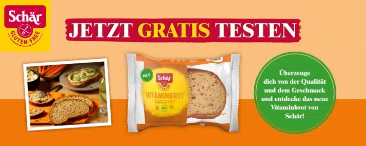 Schär Vitaminbrot gratis testen