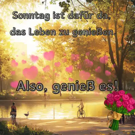 Kostenlose Sonntagsgrüße & Bilder für WhatsApp