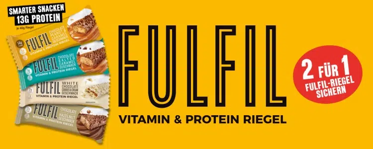 FULFIL Proteinriegel 2-für-1