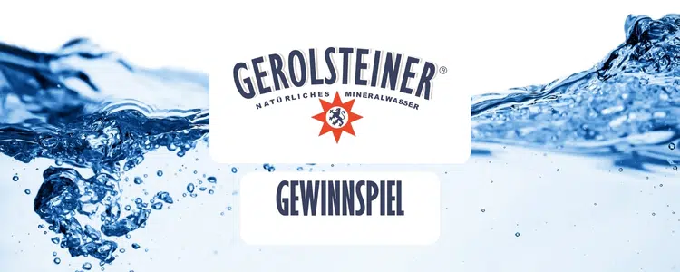 Gerolsteiner Gewinnspiel; Probierpaket