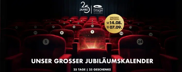 Musical Gewinnspiel Stage 25 Jahre