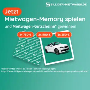Sommer-Gewinnspiel von billiger-mietwagen.de