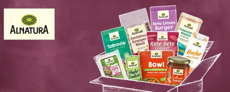 Alnatura-Gewinnspiel von Müller; Alnatura-Produktpaket