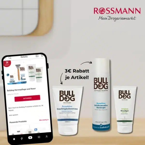 3 Rabatt auf Bulldog-Produkte (evtl. Freebies mglich!)