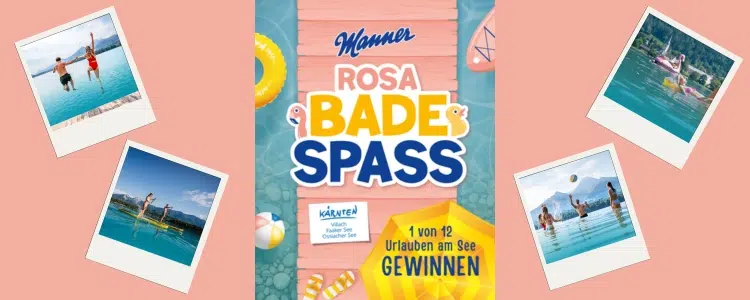 Manner Gewinnspiel Rosa Badespass