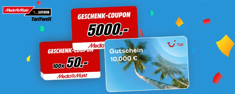 MediaMarkt Saturn Karnevals-Gewinnspiel; Gutscheine gewinnen