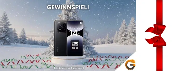 China-Gadgets Advents-Gewinnspiel Redmi Note 14 Pro+
