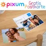 Pixum Postkarte gratis versenden Juli