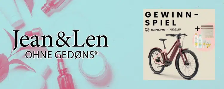Jean&Len Gewinnspiel E-Bike