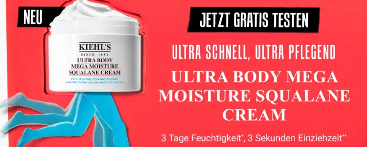 Kiehl's Bodylotion-Probe gewinnen