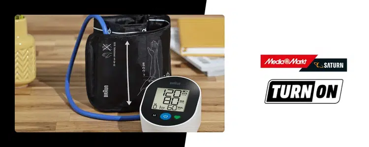 MediaMarkt-Gewinnspiel; Braun ExactFit™ 2 Blutdruckmessgerät