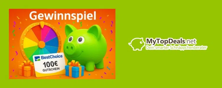 MyTopDeals-Gewinnspiel User Deal
