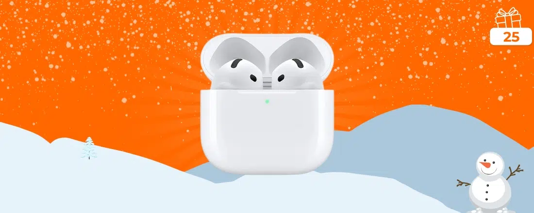 Kostenlos.de-Adventskalender Türchen 25; Apple Airpods 4