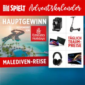 Adventskalender 2025 von BILDspielt