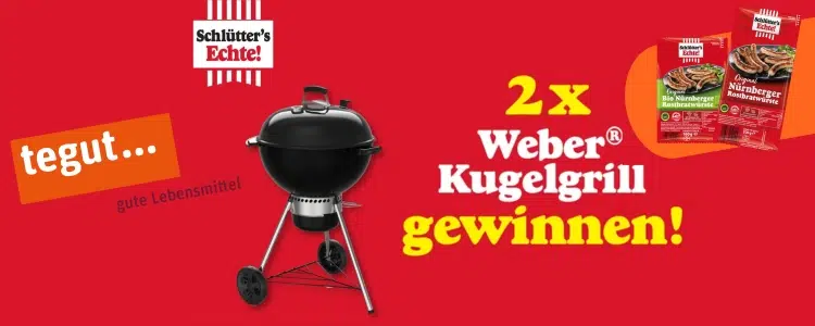 tegut...-Gewinnspiel; Weber Grill