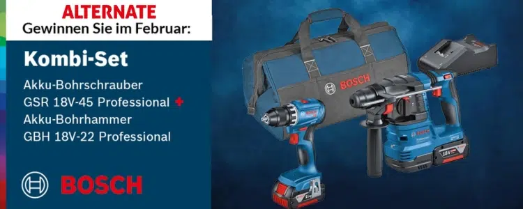 ALTERNATE Gewinnspiel: Bosch Kombi-Set
